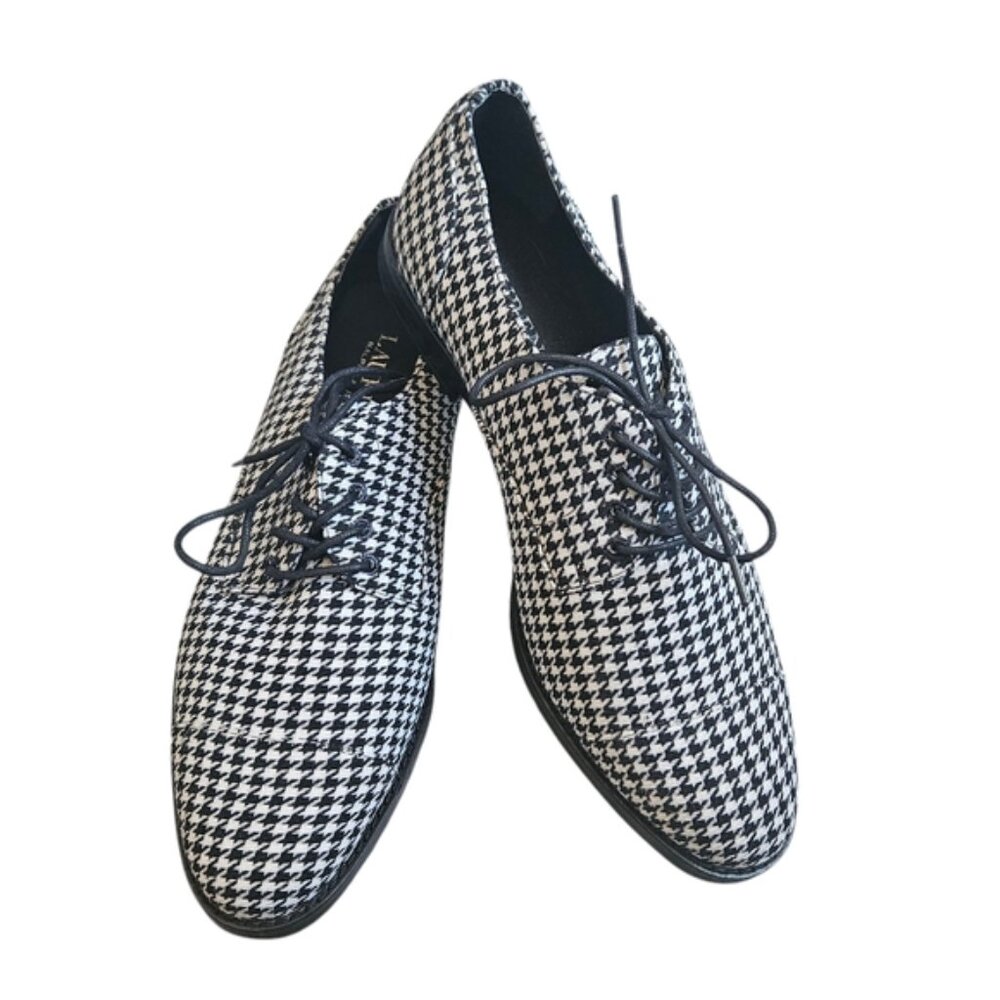 Lauren Ralph Lauren Maryna II Houndstooth Oxfords
